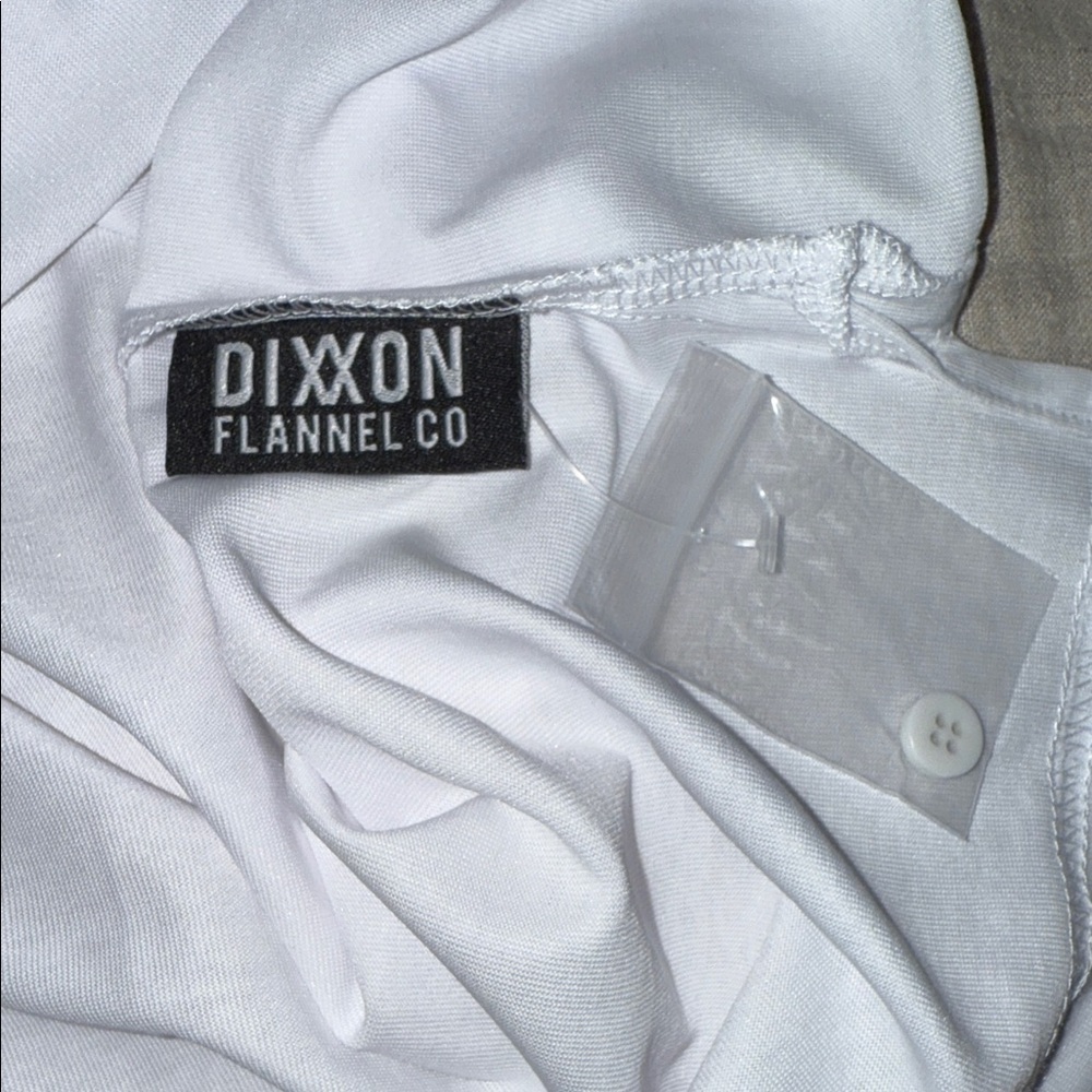New Dixxon White Polo Shirt- Mens - Picture 9 of 9